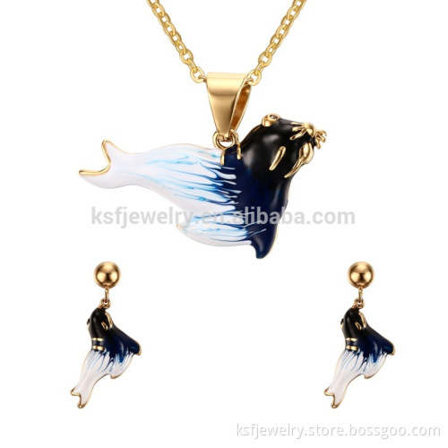 KSF Newest Jewelry Set Girl And Animal Sex Gold Jewelry For People Wholesale Alibaba